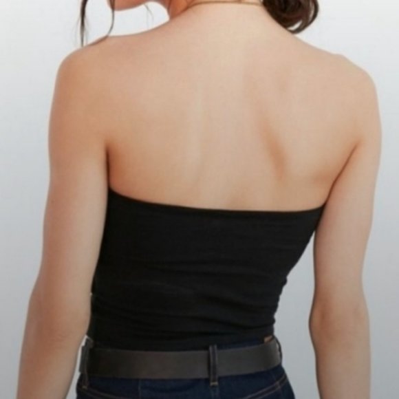 *Silence + Noise Black Tube Top - Picture 2 of 4